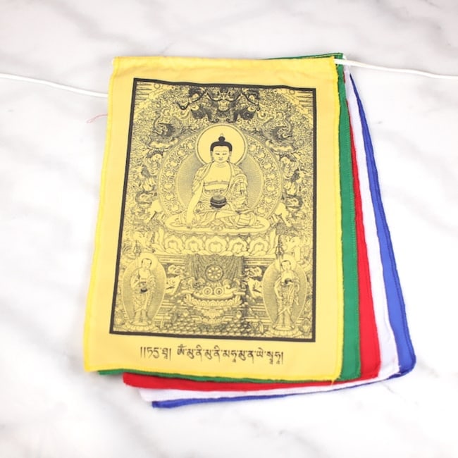 Bandera Tibetana Buda - El Despertar - Humos.cl