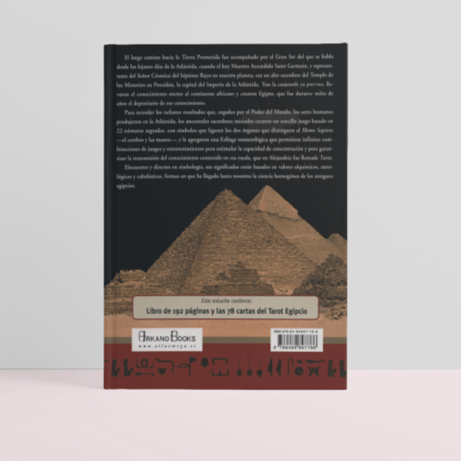 Tarot egipcio - Incluye libro y cartas - Humos.cl