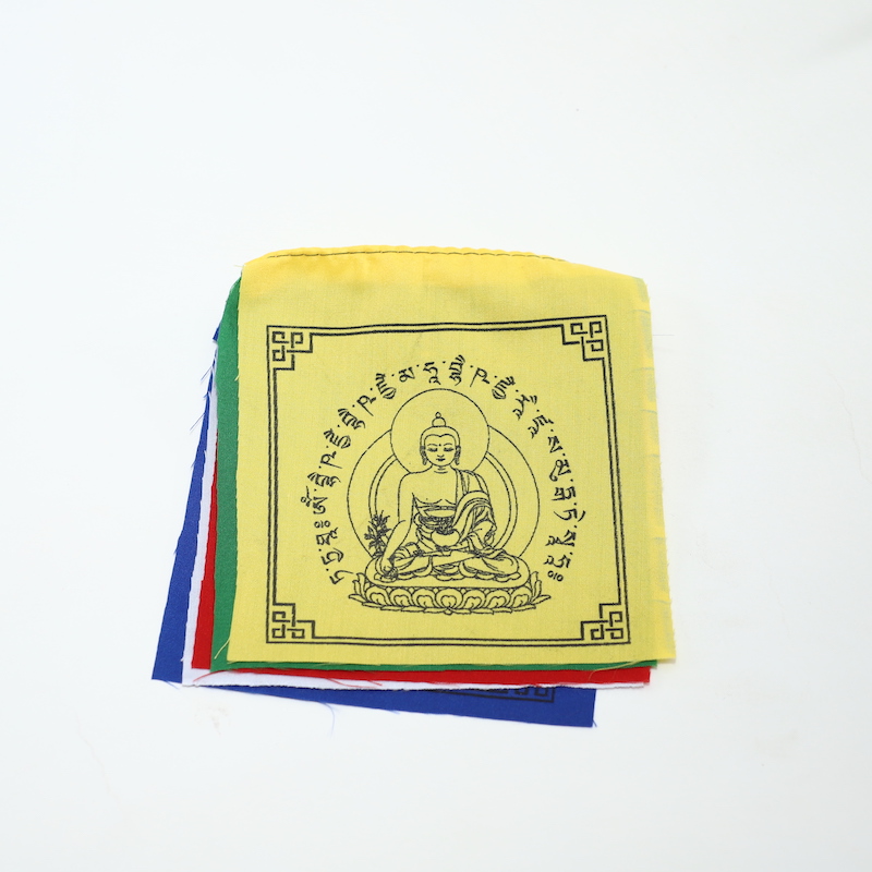 Bandera Tibetana, Buda de Sanación - Humos.cl