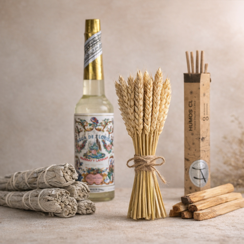🌾🔥 KIT RITUAL DE LIMPIEZA, PROTECCIÓN Y APERTURA