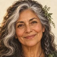 Retrato ilustrado de Alma, la guía de Humos