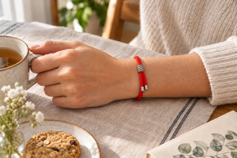 Pulsera de hilo rojo: significado, en qué mano y los 7 nudos &mdash; Humos.cl
